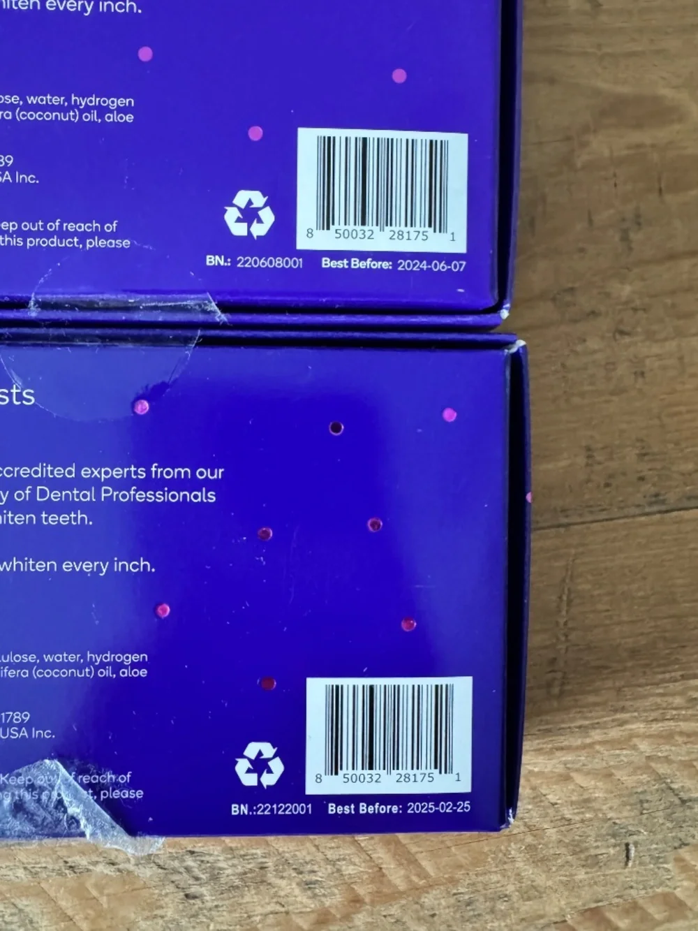 Burst 4 Replacement Heads, 2 Whitenting Boxes